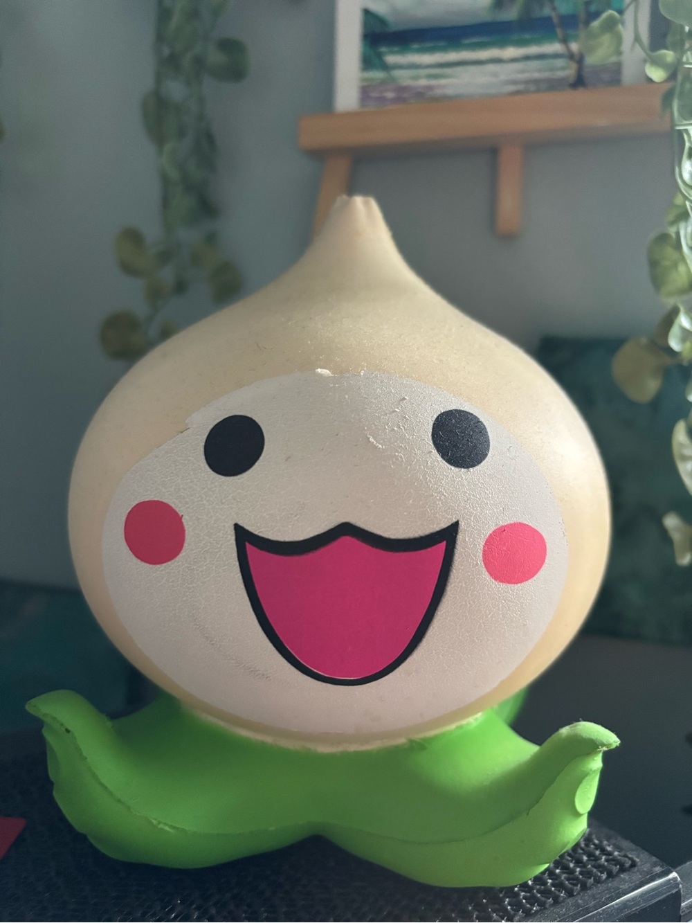 Overwatch Video game Playful Pink and Green Decorative Accent Figurine